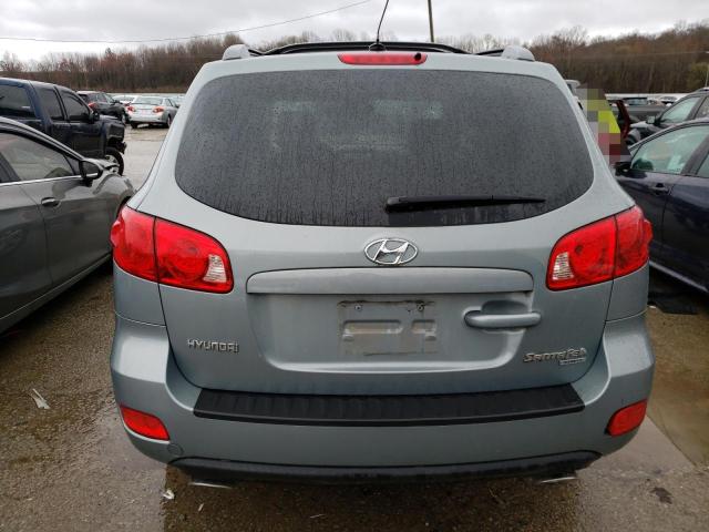 5NMSG73D37H076611 - 2007 HYUNDAI SANTA FE GLS BLUE photo 6