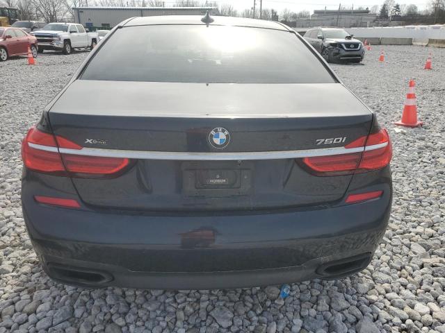 WBA7B0C56JG527160 - 2018 BMW 750 XI BLACK photo 6