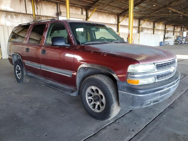 1GNEC16Z83J208903 - 2003 CHEVROLET SUBURBAN C1500 BURGUNDY photo 4