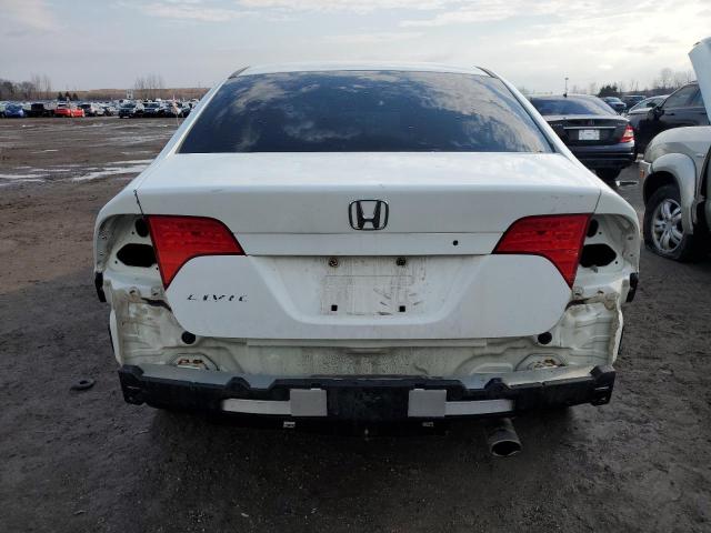 2HGFA16867H015703 - 2007 HONDA CIVIC EX WHITE photo 6