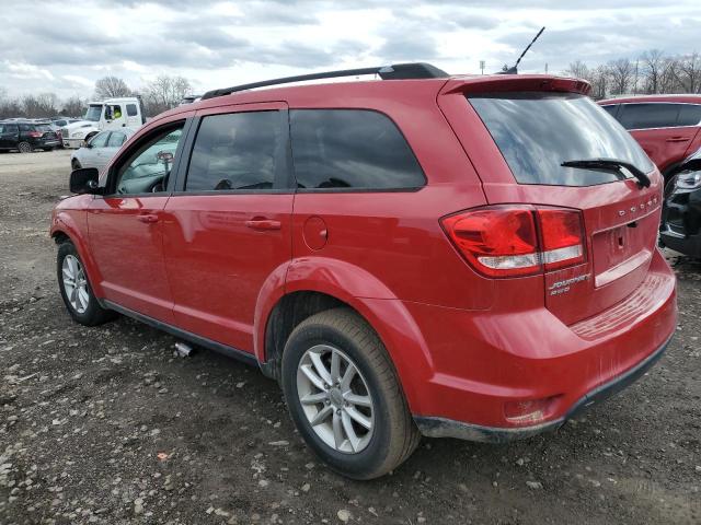 3C4PDDBG2ET190785 - 2014 DODGE JOURNEY SXT RED photo 2