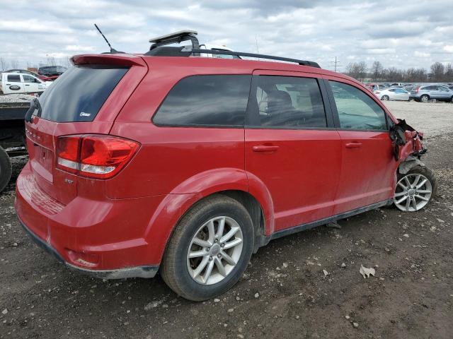 3C4PDDBG2ET190785 - 2014 DODGE JOURNEY SXT RED photo 3