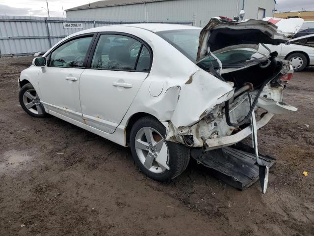 2HGFA16598H114507 - 2008 HONDA CIVIC LX WHITE photo 2