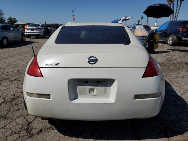 JN1AZ34D54M104364 - 2004 NISSAN 350Z COUPE WHITE photo 6