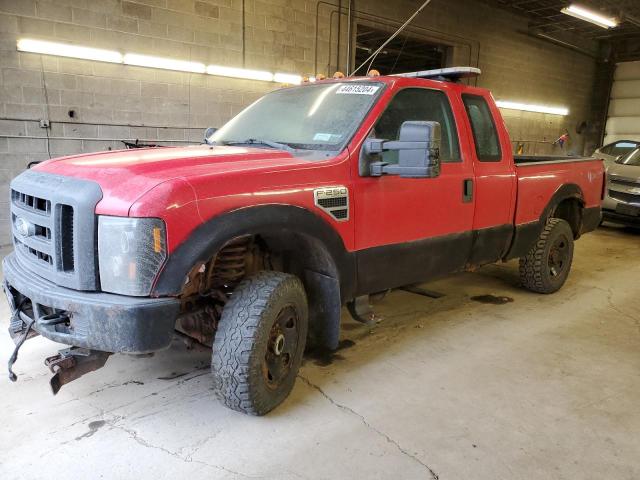 1FTSX2B55AEA49742 - 2010 FORD F250 SUPER DUTY RED photo 1