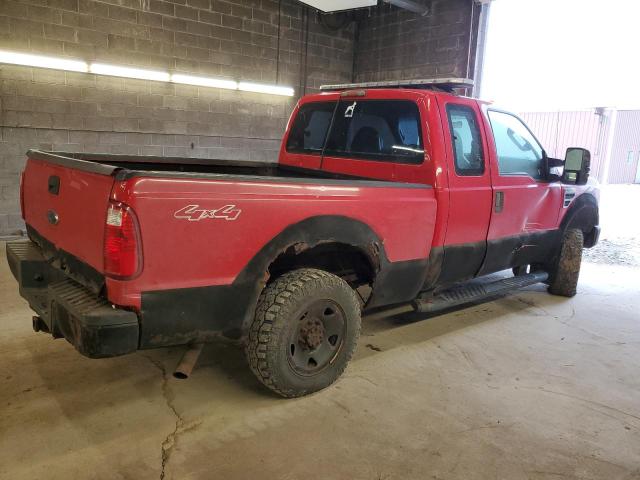 1FTSX2B55AEA49742 - 2010 FORD F250 SUPER DUTY RED photo 3