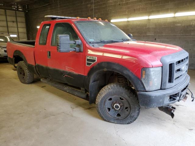 1FTSX2B55AEA49742 - 2010 FORD F250 SUPER DUTY RED photo 4