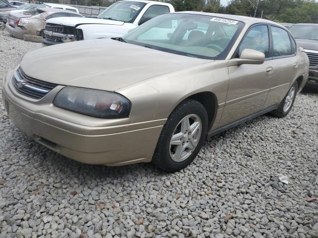 2G1WF52E959386857 - 2005 CHEVROLET IMPALA GOLD photo 1