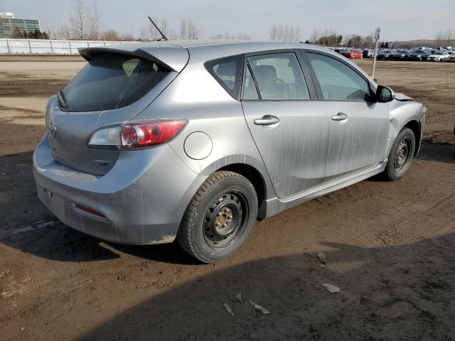 JM1BL1L71D1842912 - 2013 MAZDA 3 I GRAY photo 3