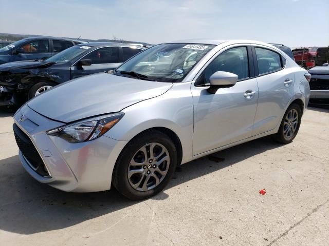 3MYDLBYV2KY510610 - 2019 TOYOTA YARIS L SILVER photo 1