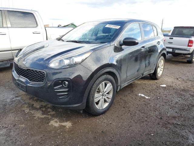 KNDPMCAC5J7365778 - 2018 KIA SPORTAGE LX BLACK photo 1