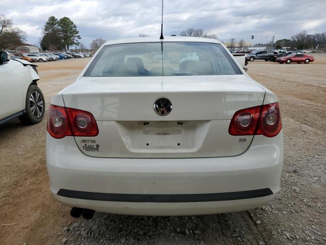 3VWEF71K87M077409 - 2007 VOLKSWAGEN JETTA WOLFSBURG WHITE photo 6