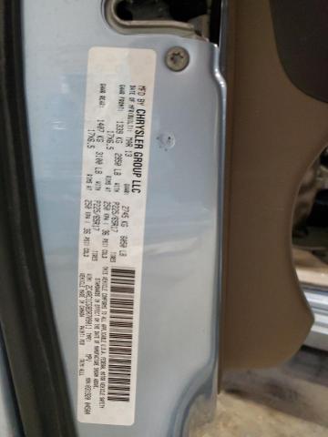 2C4RC1CG8DR709011 - 2013 CHRYSLER TOWN & COU TOURING L BLUE photo 13