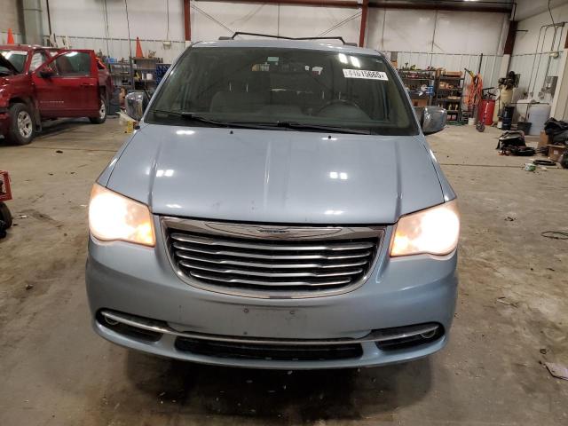 2C4RC1CG8DR709011 - 2013 CHRYSLER TOWN & COU TOURING L BLUE photo 5