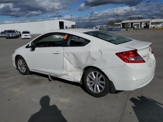 2HGFG3B82CH542311 - 2012 HONDA CIVIC EX WHITE photo 2