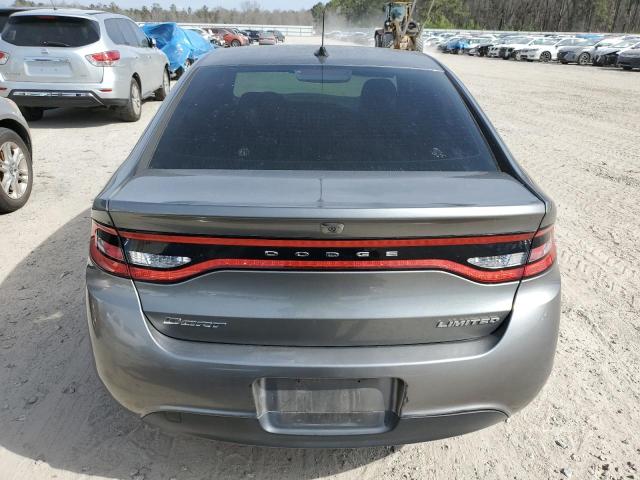 1C3CDFCA3DD214511 - 2013 DODGE DART LIMITED GRAY photo 6