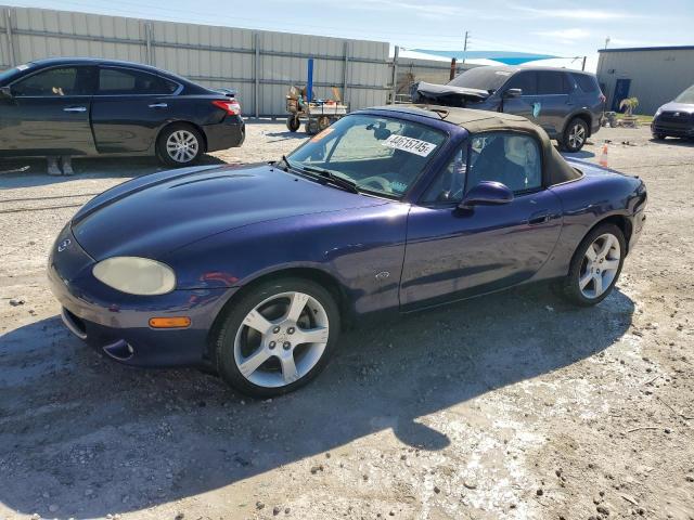 JM1NB353X30306261 - 2003 MAZDA MX-5 MIATA BASE BLUE photo 1