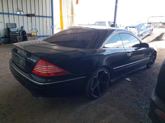 WDBPJ74J53A034309 - 2003 MERCEDES-BENZ CL 55 AMG BLACK photo 3