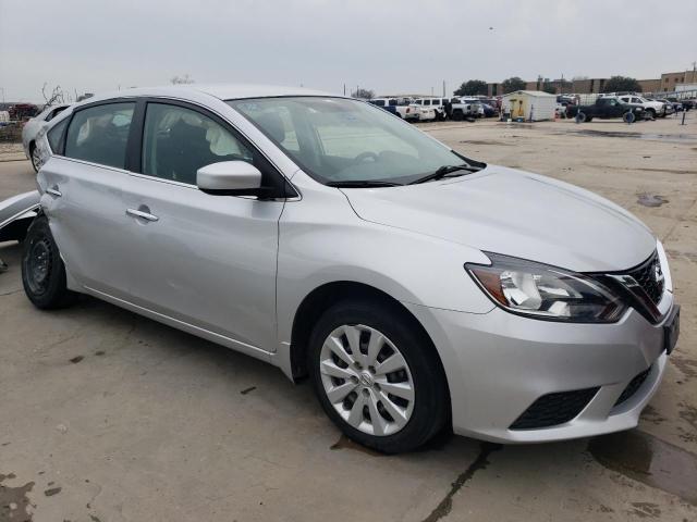 3N1AB7AP3KY270922 - 2019 NISSAN SENTRA S SILVER photo 4