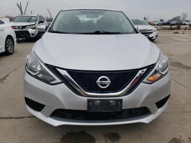 3N1AB7AP3KY270922 - 2019 NISSAN SENTRA S SILVER photo 5