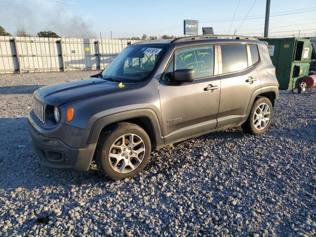 ZACCJABBXHPG10847 - 2017 JEEP RENEGADE LATITUDE GRAY photo 1