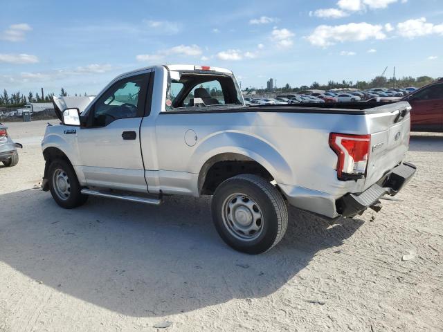 1FTMF1C83GFD33811 - 2016 FORD F150 SILVER photo 2