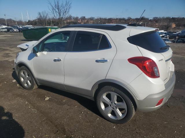 KL4CJASB7GB676274 - 2016 BUICK ENCORE WHITE photo 2