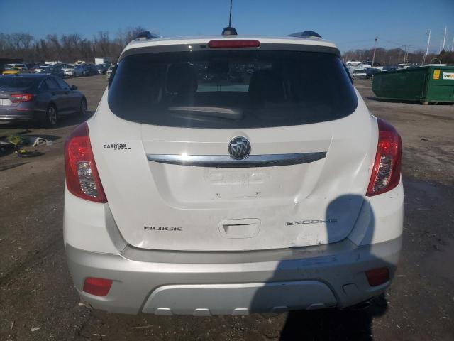 KL4CJASB7GB676274 - 2016 BUICK ENCORE WHITE photo 6