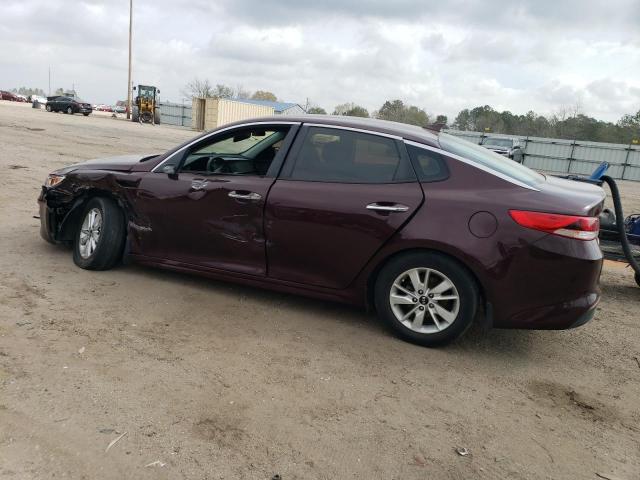 5XXGT4L38JG225530 - 2018 KIA OPTIMA LX MAROON photo 2