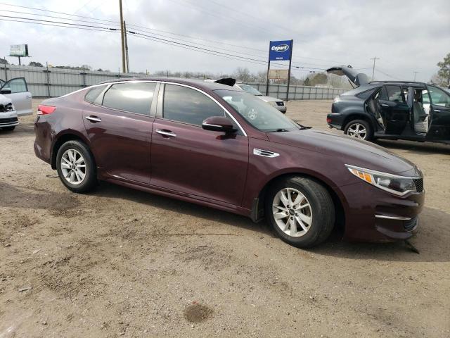 5XXGT4L38JG225530 - 2018 KIA OPTIMA LX MAROON photo 4