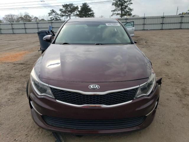 5XXGT4L38JG225530 - 2018 KIA OPTIMA LX MAROON photo 5