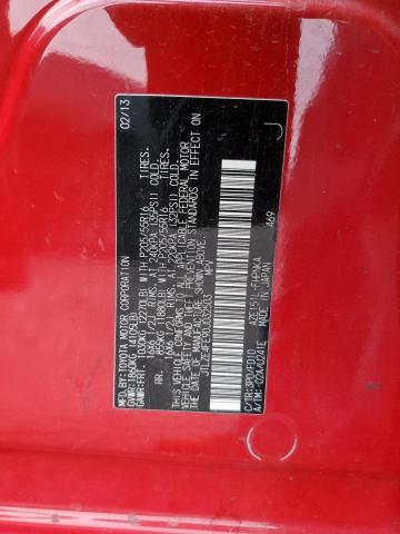 JTLZE4FE9DJ032503 - 2013 TOYOTA SCION XB Kırmızı fotoğraf 12