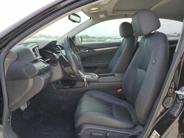 JHMFC1F78JX003196 - 2018 HONDA CIVIC EXL შავი ფოტო 7