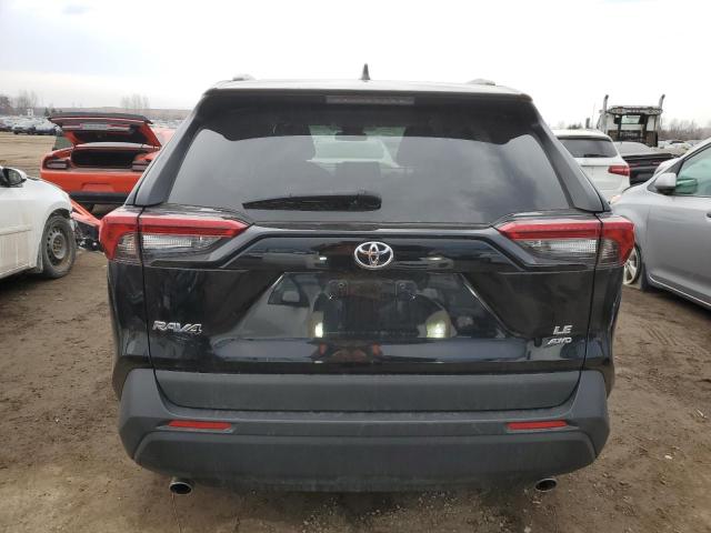 2T3B1RFV5MC233307 - 2021 TOYOTA RAV4 LE BLACK photo 6