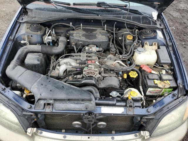 4S3BH675637650775 - 2003 SUBARU LEGACY OUTBACK AWP 蓝色 照片 11