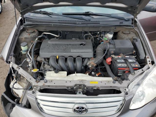 2T1BR32E34C811439 - 2004 TOYOTA COROLLA CE GRAY photo 11