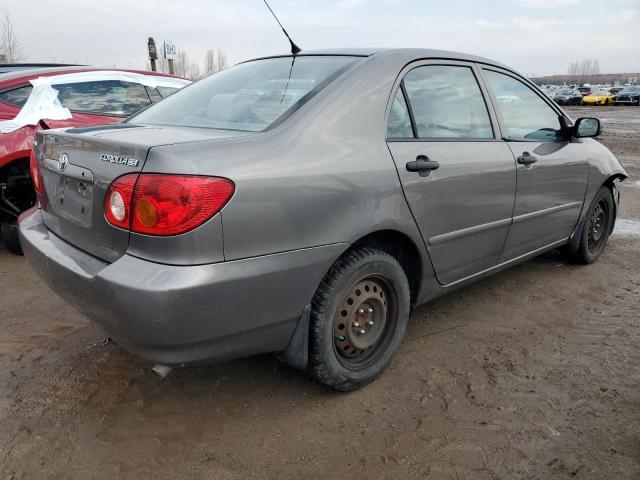 2T1BR32E34C811439 - 2004 TOYOTA COROLLA CE GRAY photo 3