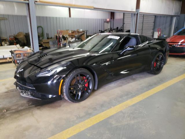 1G1YM2D74E5107646 - 2014 CHEVROLET CORVETTE STINGRAY Z51 3LT BLACK photo 1