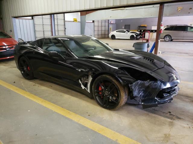 1G1YM2D74E5107646 - 2014 CHEVROLET CORVETTE STINGRAY Z51 3LT BLACK photo 4