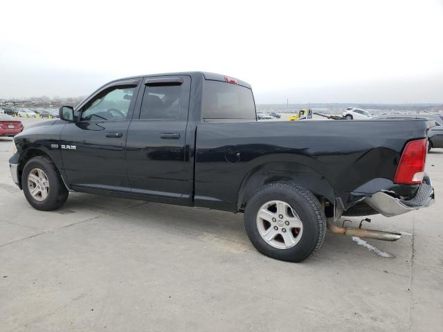 1D7RB1GTXBS696550 - 2011 DODGE RAM 1500 BLACK photo 2