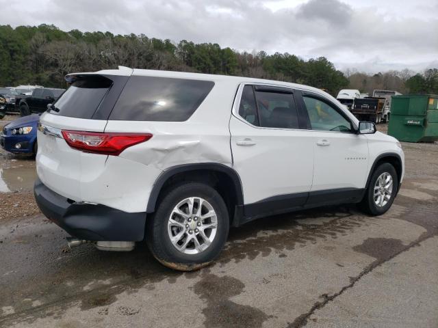 1GNERFKW8LJ303257 - 2020 CHEVROLET TRAVERSE LS WHITE photo 3