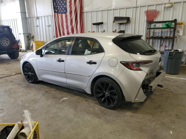 JTND4MBE5N3187968 - 2022 TOYOTA COROLLA SE SILVER photo 2