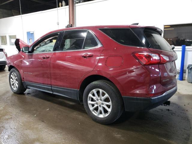 2GNAXSEV8J6319629 - 2018 CHEVROLET EQUINOX LT RED photo 2