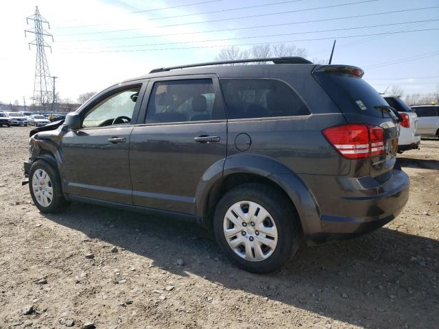 3C4PDCAB1KT738027 - 2019 DODGE JOURNEY SE GRAY photo 2