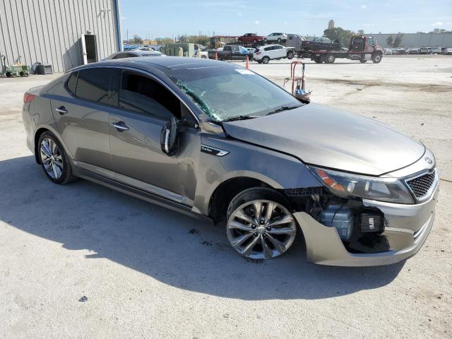 5XXGR4A60FG391348 - 2015 KIA OPTIMA SX GRAY photo 4