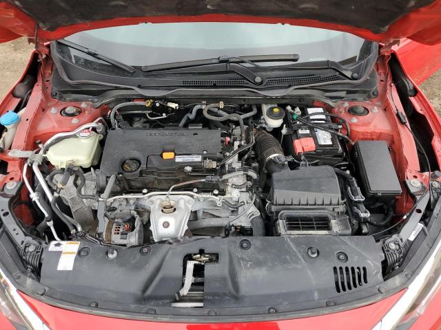 2HGFC2F82HH015666 - 2017 HONDA CIVIC EX RED photo 11