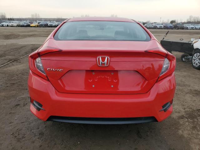 2HGFC2F82HH015666 - 2017 HONDA CIVIC EX RED photo 6