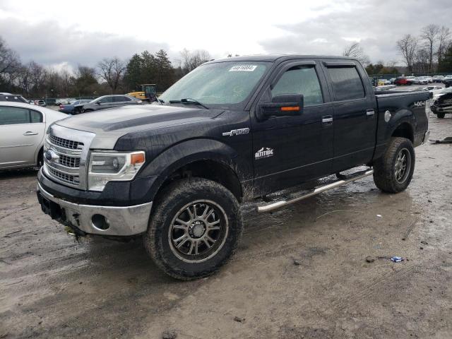 1FTFW1EF4EFA10384 - 2014 FORD F150 SUPERCREW BLACK photo 1