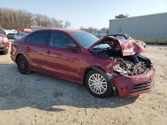 3VW267AJ6GM311136 - 2016 VOLKSWAGEN JETTA S RED photo 4