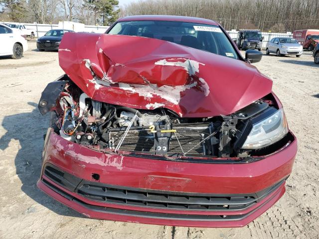 3VW267AJ6GM311136 - 2016 VOLKSWAGEN JETTA S RED photo 5